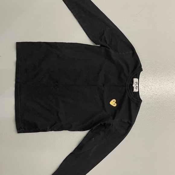 Medium COMME des GARÇONS PLAY Black long sleeve - Picture 2 of 2